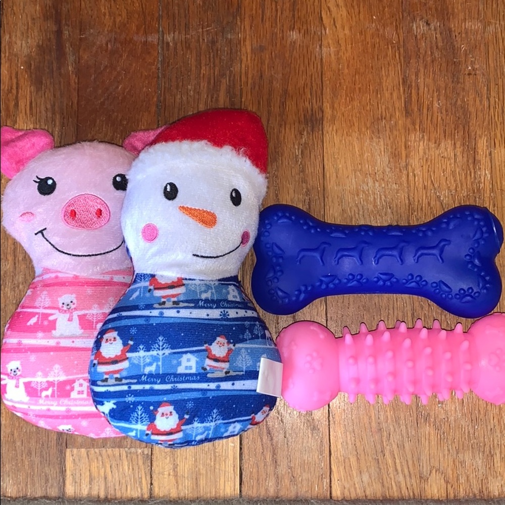 4 Dog Toys